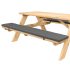 Picknicktafel kussen 240 x 24 cm - set van 2