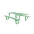 Sens-Line Picknicktafel London Mint Groen Aluminium - 180 cm